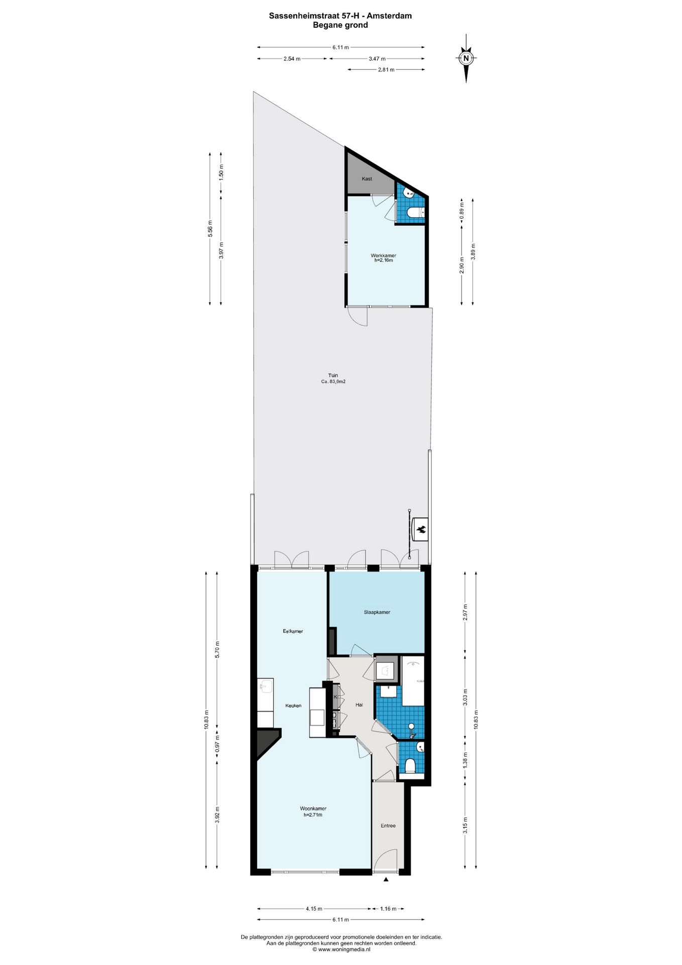 Photo 45 of Sassenheimstraat 57-H