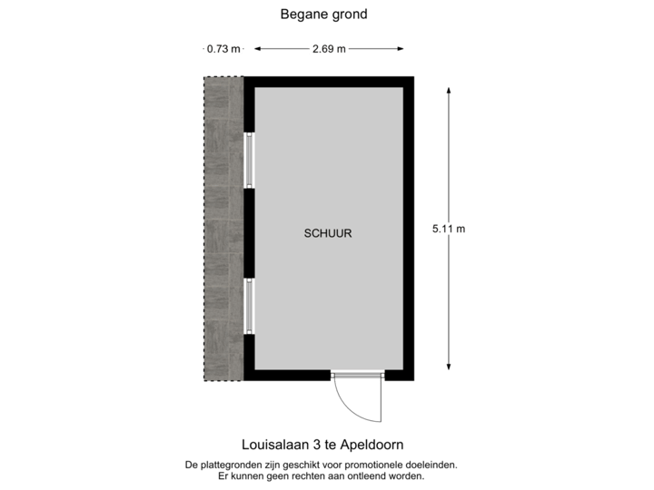 Begane grond - Schuur