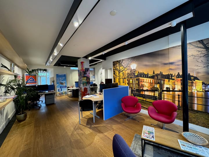 A promotional picture for the office