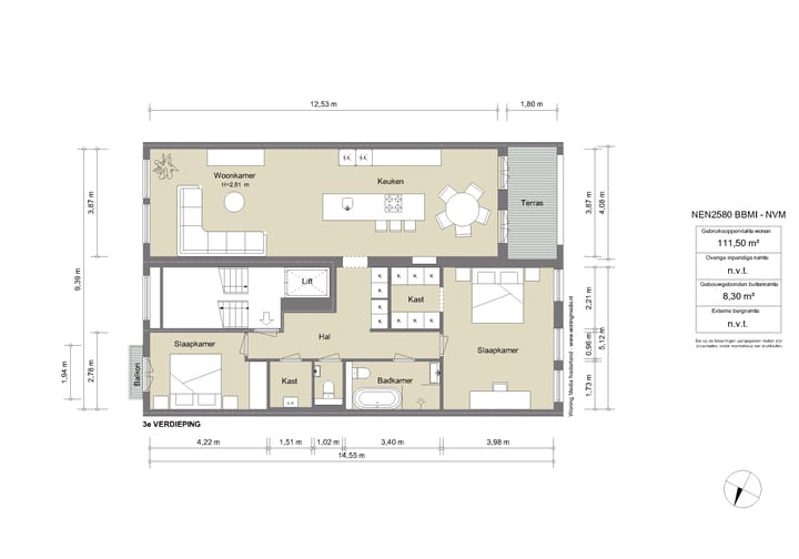 Foto 24 van Waldeck Pyrmontlaan 4-3