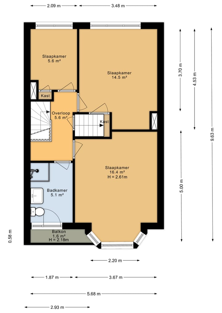 Foto 64 van Valeriusplein 5