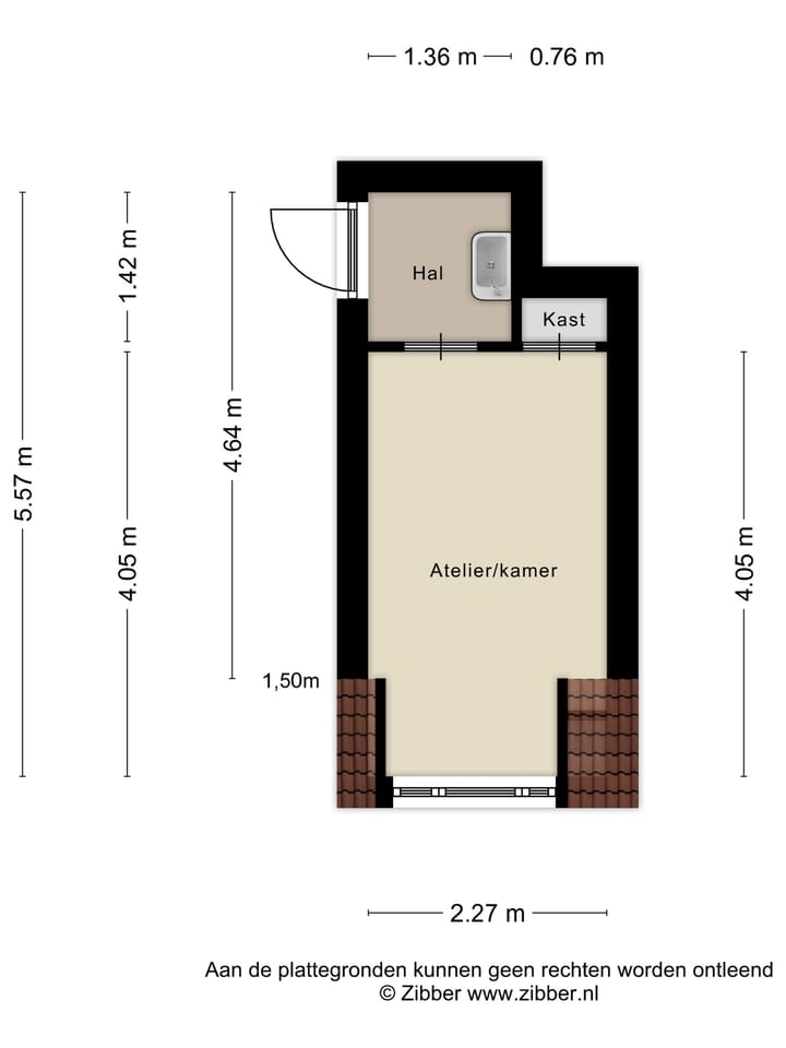 Foto 24 van Zocherstraat 57-2