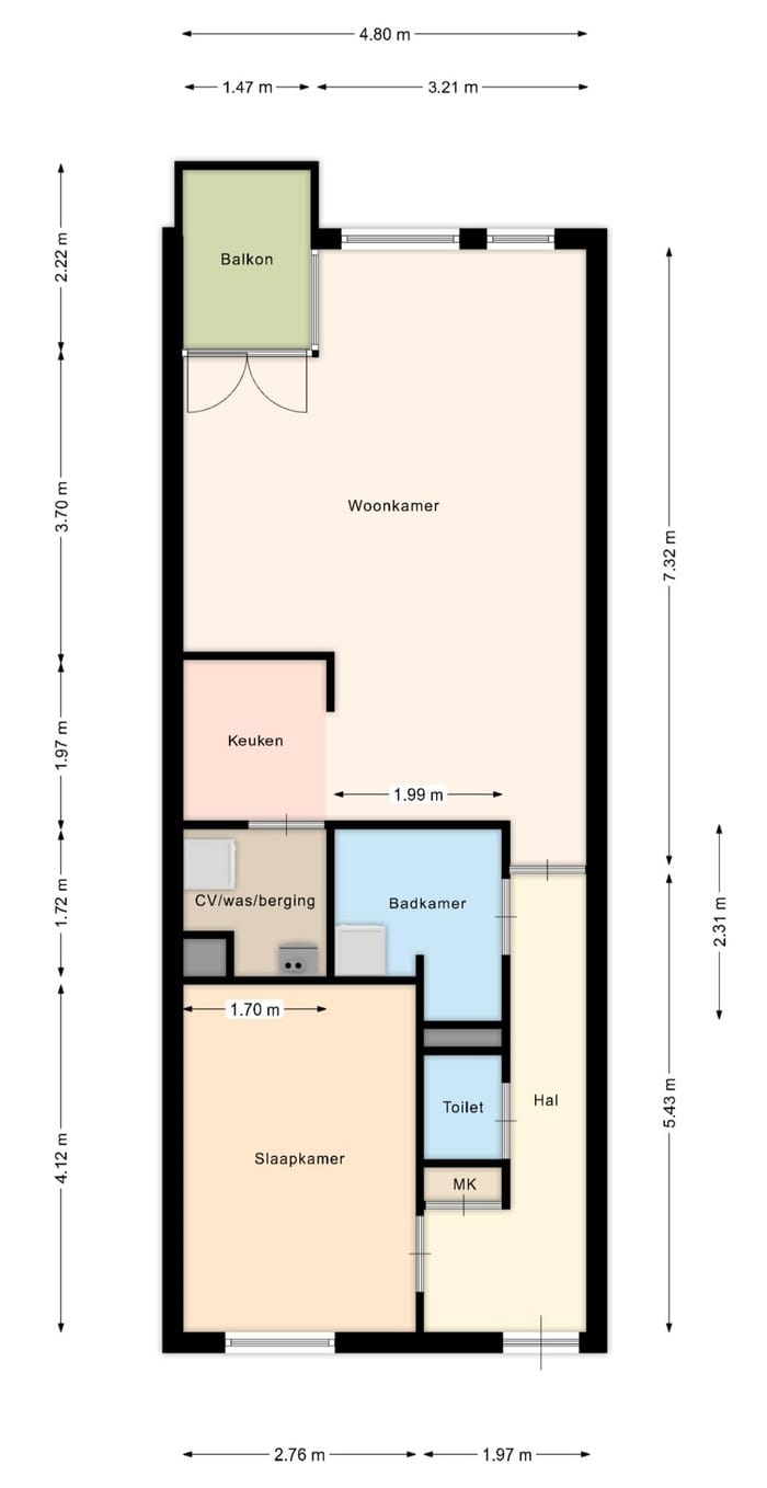 Foto 22 van Hendrik Veenemanstraat 3-F