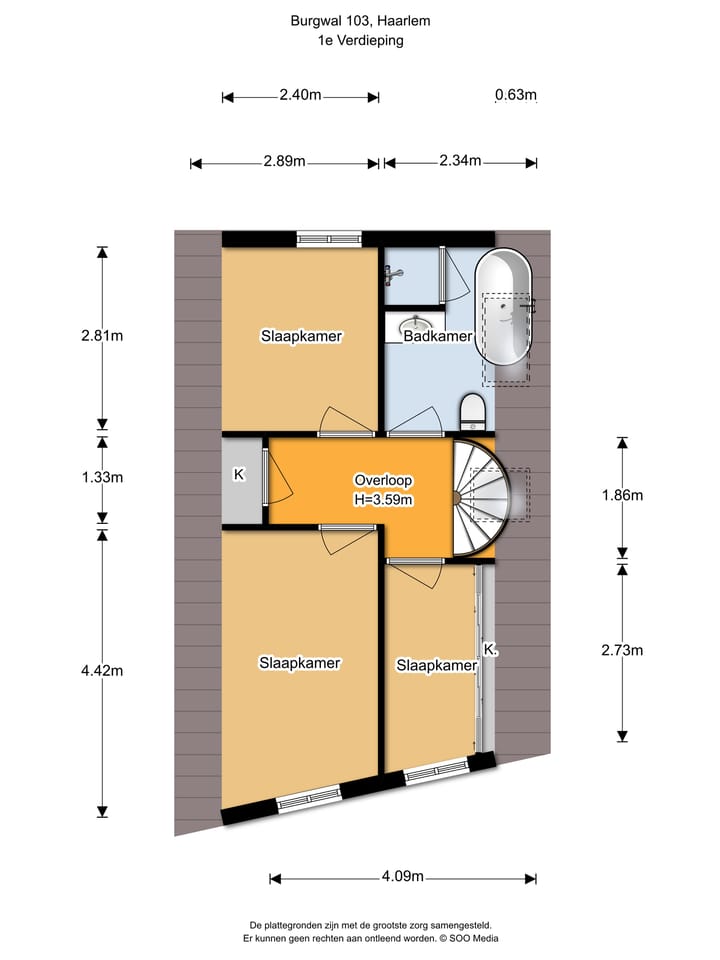 Foto 36 van Burgwal 103