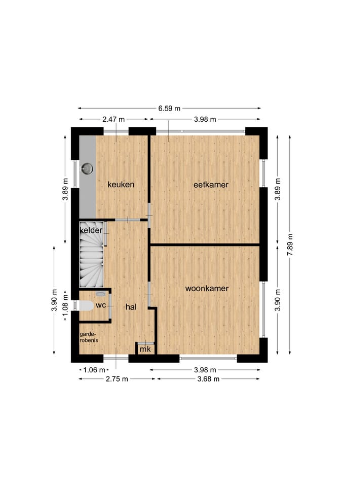 Foto 28 van Guido Gezellestraat 12