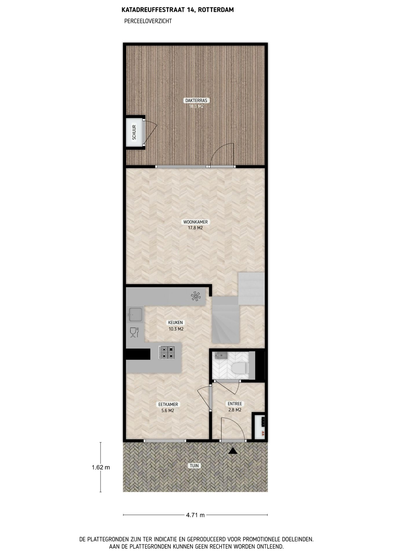 Foto 35 van Katadreuffestraat 14