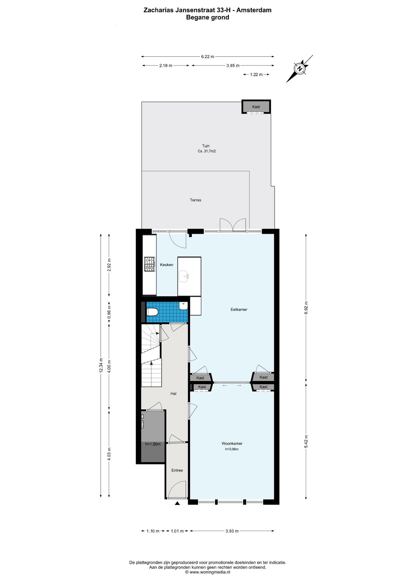 Foto 44 van Zacharias Jansestraat 33-H