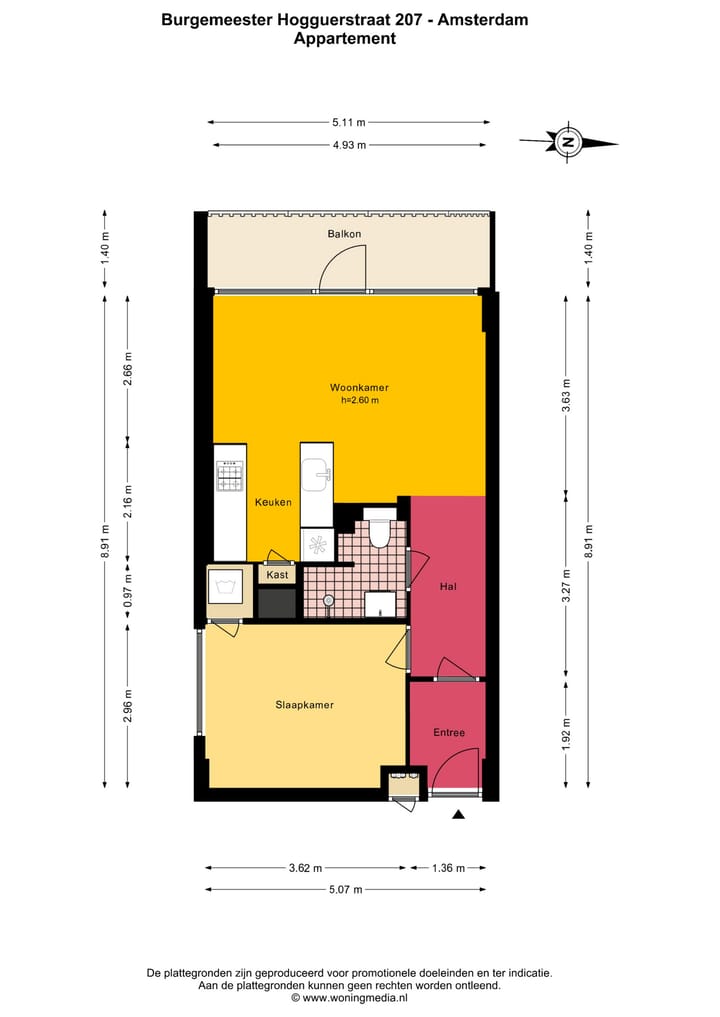 Foto 20 van Burgemeester Hogguerstraat 207