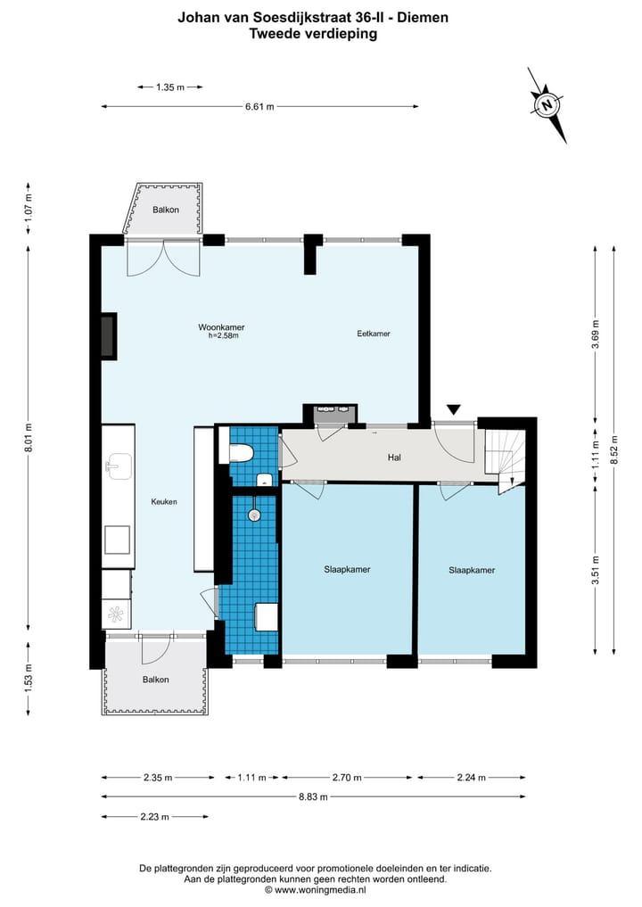 Foto 20 van Johan van Soesdijkstraat 36-II