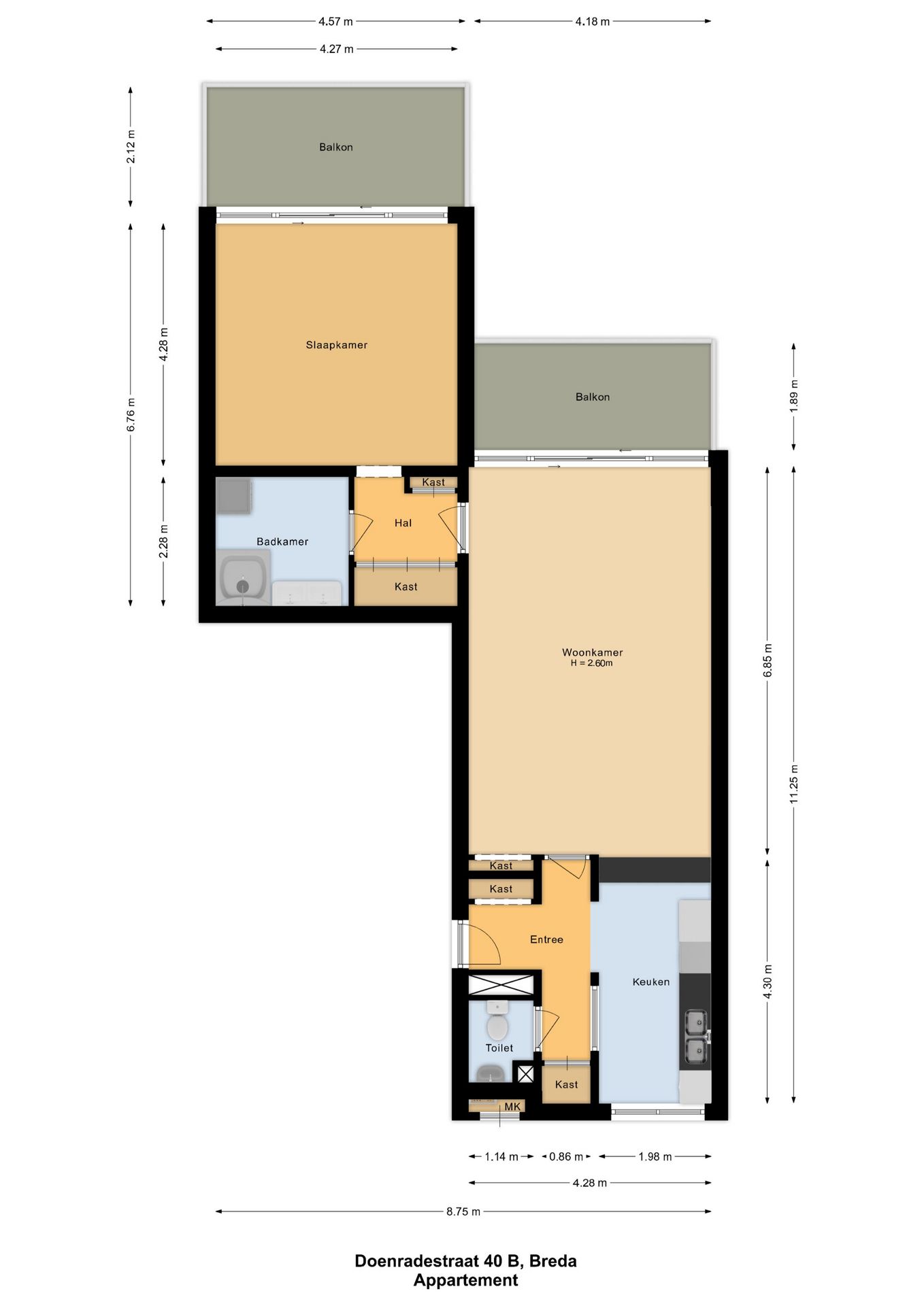 Foto 39 van Doenradestraat 40-B1