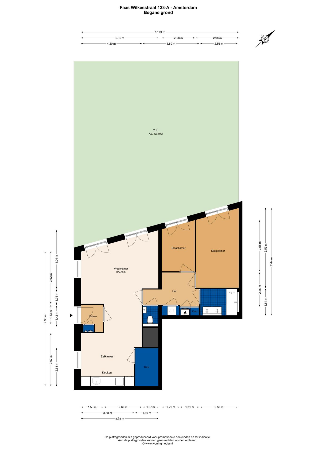 Foto 39 van Faas Wilkesstraat 123-A