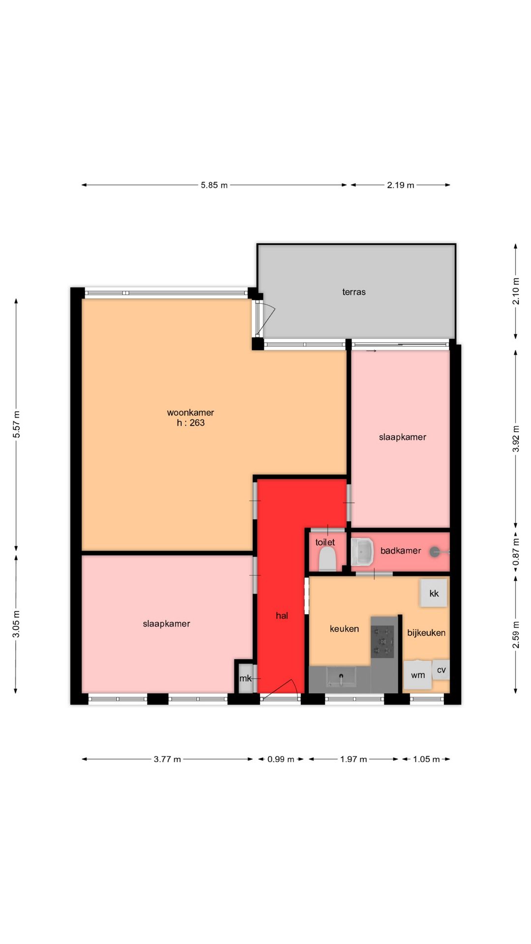 Foto 30 van Van Borsselestraat 23