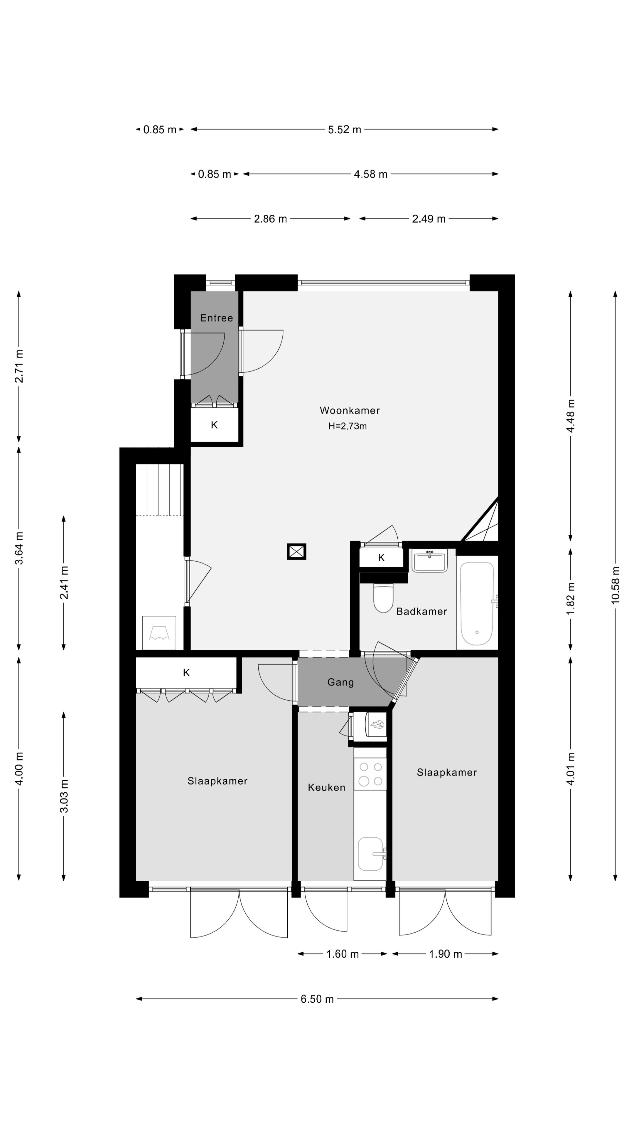 Foto 30 van Sonmansstraat 132-A