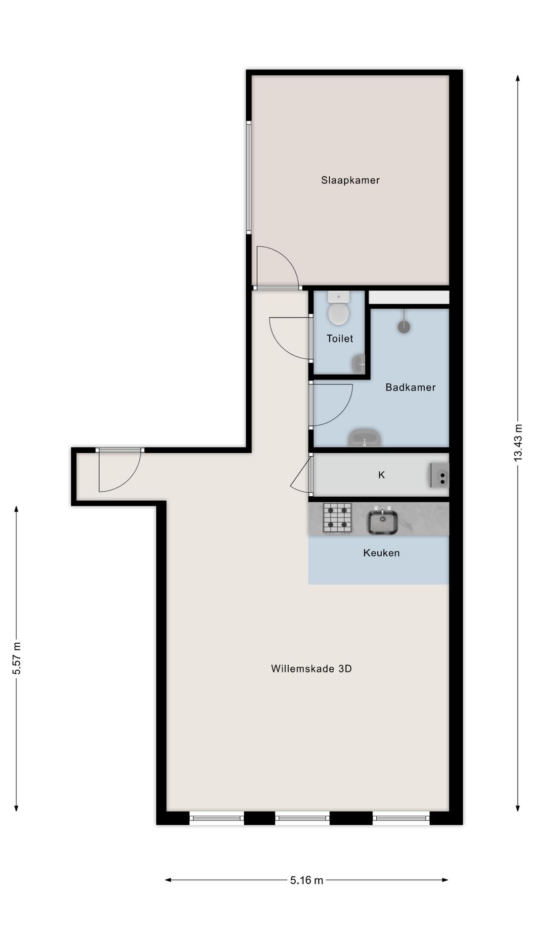 Foto 11 van Willemskade 3-D