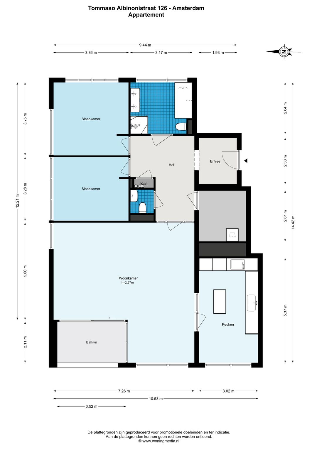 Foto 52 van Tommaso Albinonistraat 126