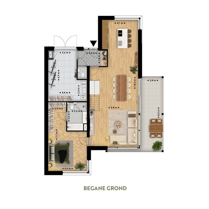 Foto 5 van Het Zandse Hoogland | Parkvilla (Bouwnr. 33)