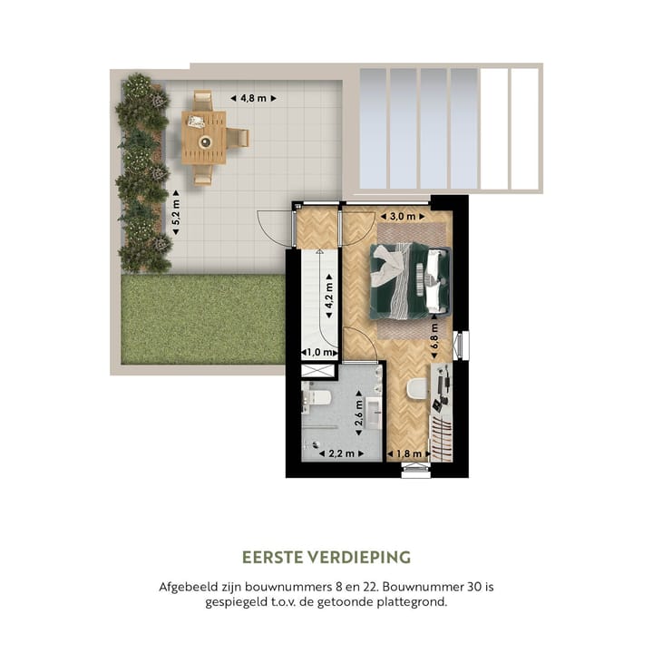 Foto 9 van Het Zandse Hoogland | Oevervilla (Bouwnr. 30)