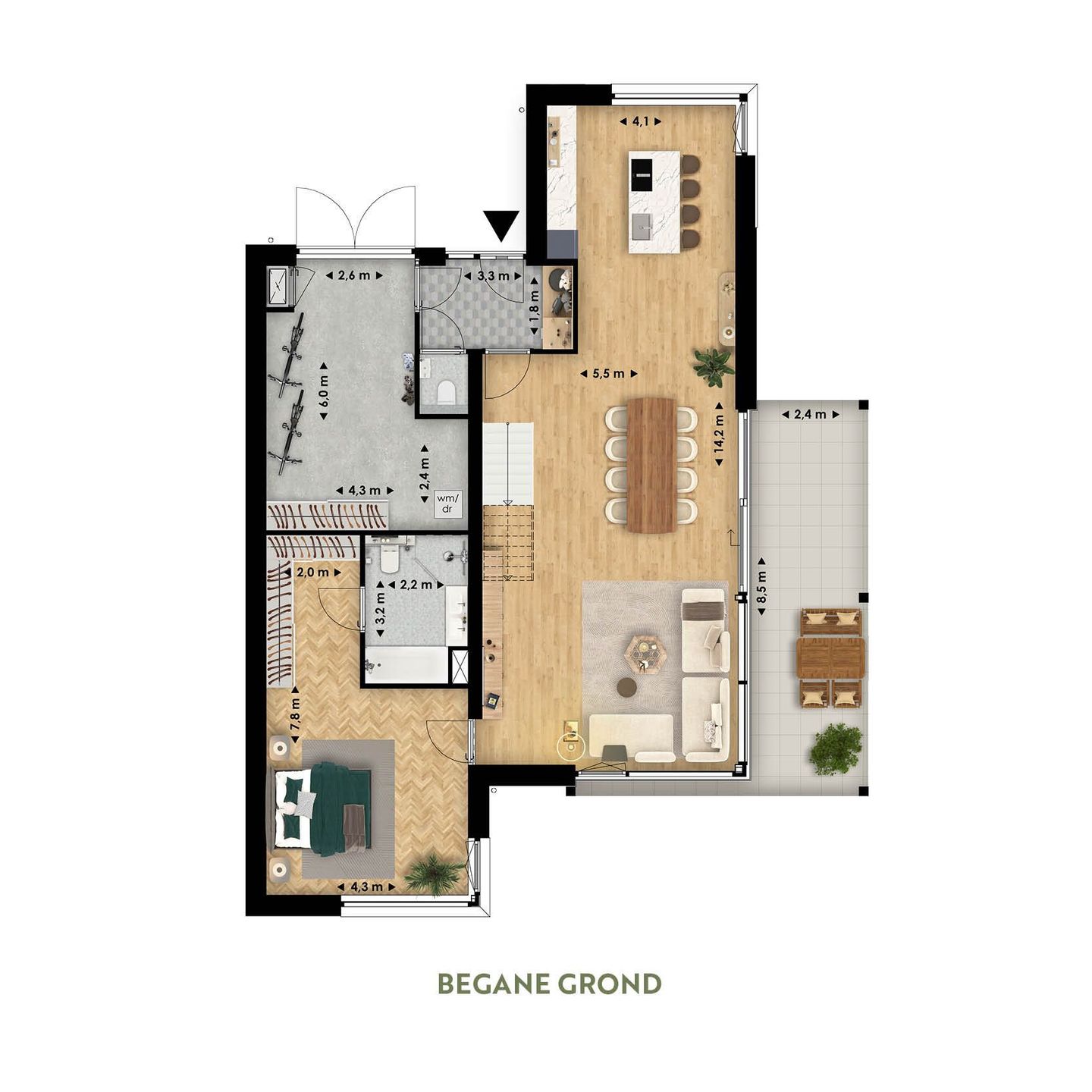 Foto 5 van Het Zandse Hoogland | Hoog (Bouwnr. 34)