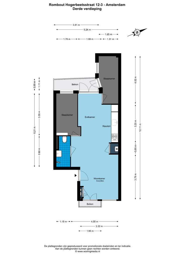 Photo 25 of Rombout Hogerbeetsstraat 12-3