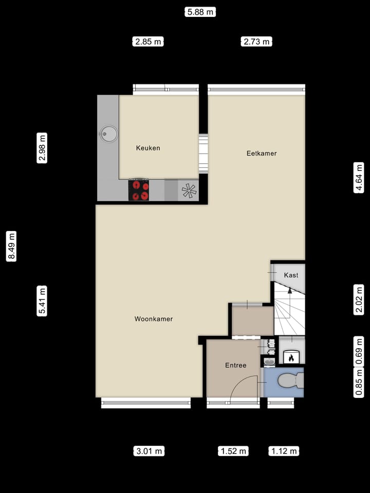 Foto 40 van Distelstraat 51