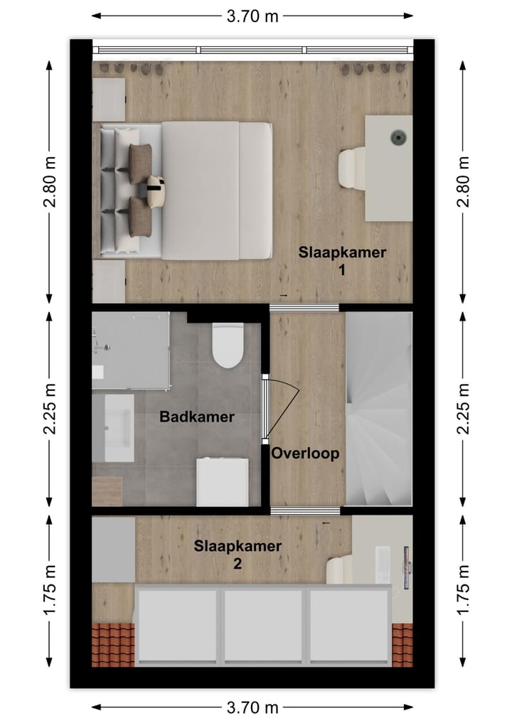 Foto 24 van Oudendijk 7-B