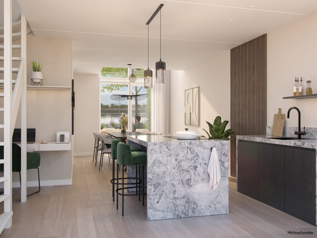 Foto 2 van Kroon op Indië (blok 14B) Havenvilla's (Bouwnr. 14B.03)