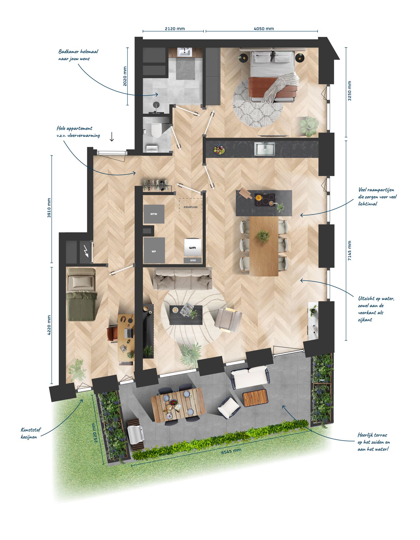 Foto 10 van Kroon op Indië (blok 14B) (Bouwnr. 01 type A)