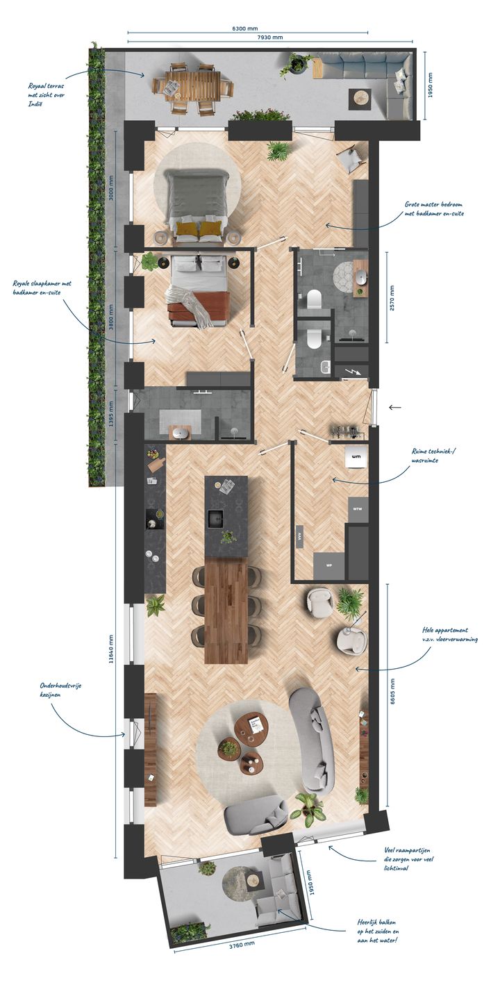 Photo 10 of Kroon op Indië (blok 14B) (Bouwnr. 05 type E)