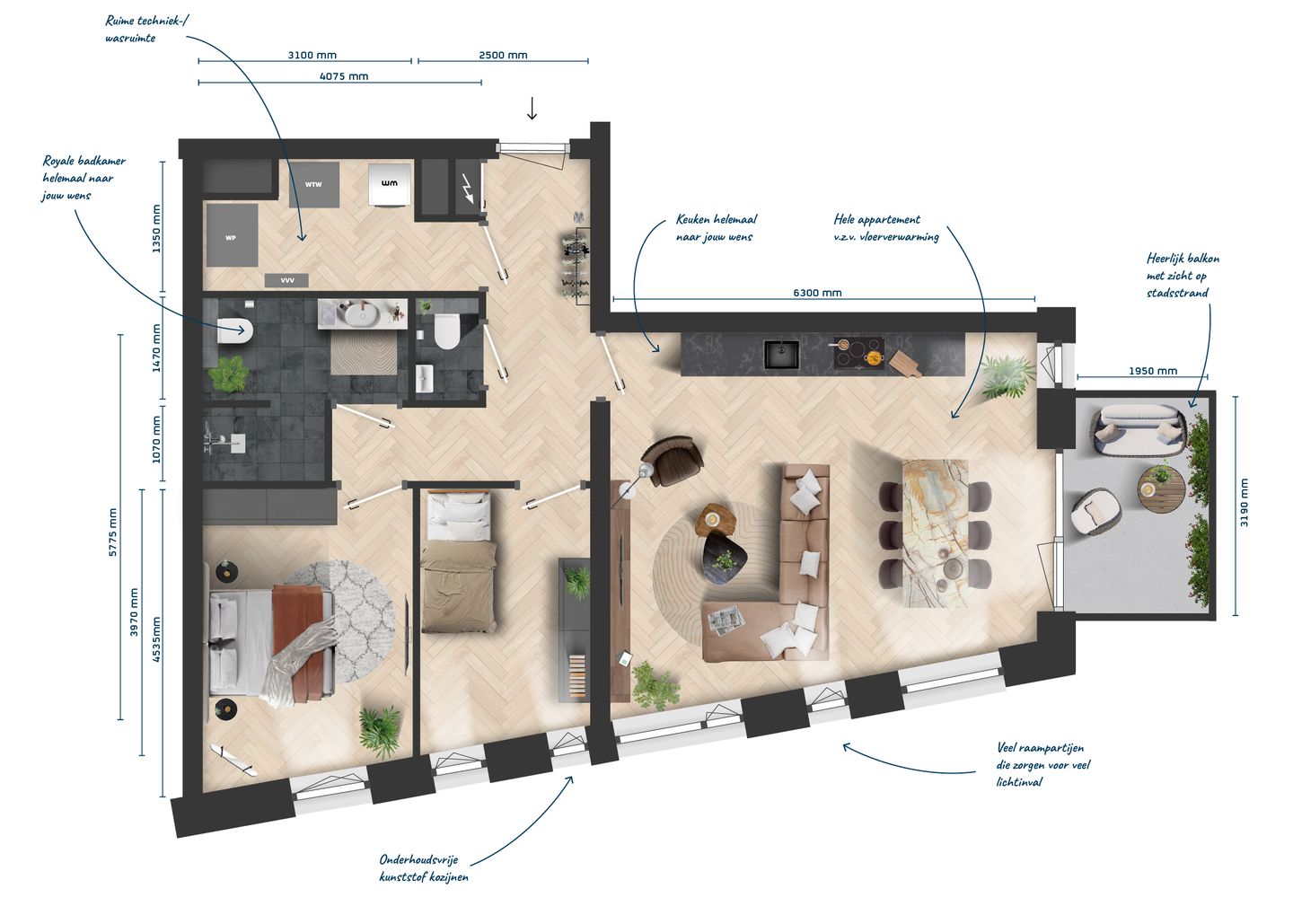 Foto 10 van Kroon op Indië (blok 14B) (Bouwnr. 29 type H)