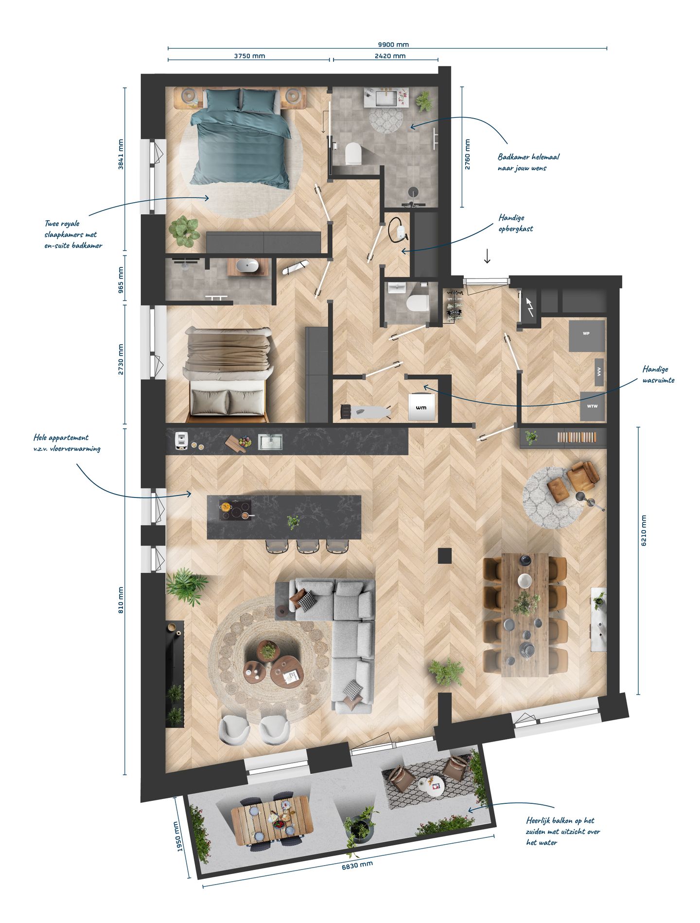 Foto 10 van Kroon op Indië (blok 14B) (Bouwnr. 39 type M)