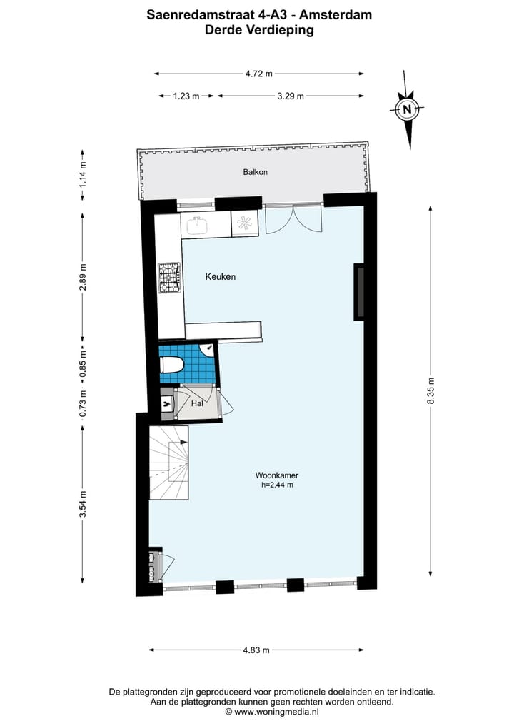 Foto 31 van Saenredamstraat 4-A3