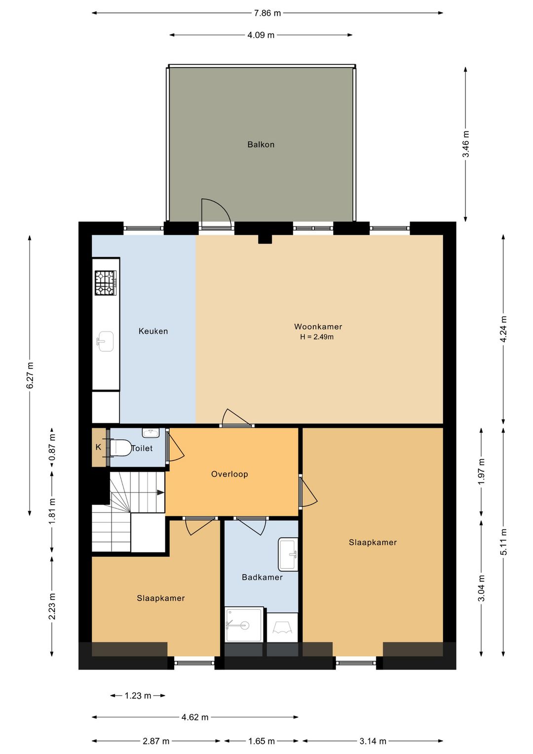 Photo 22 of Burgemeester Reigerstraat 34-B