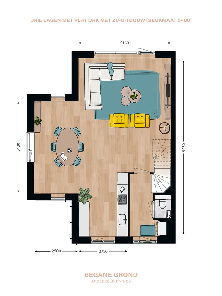 Photo 3 of Hoekwoning (Bouwnr. 85)