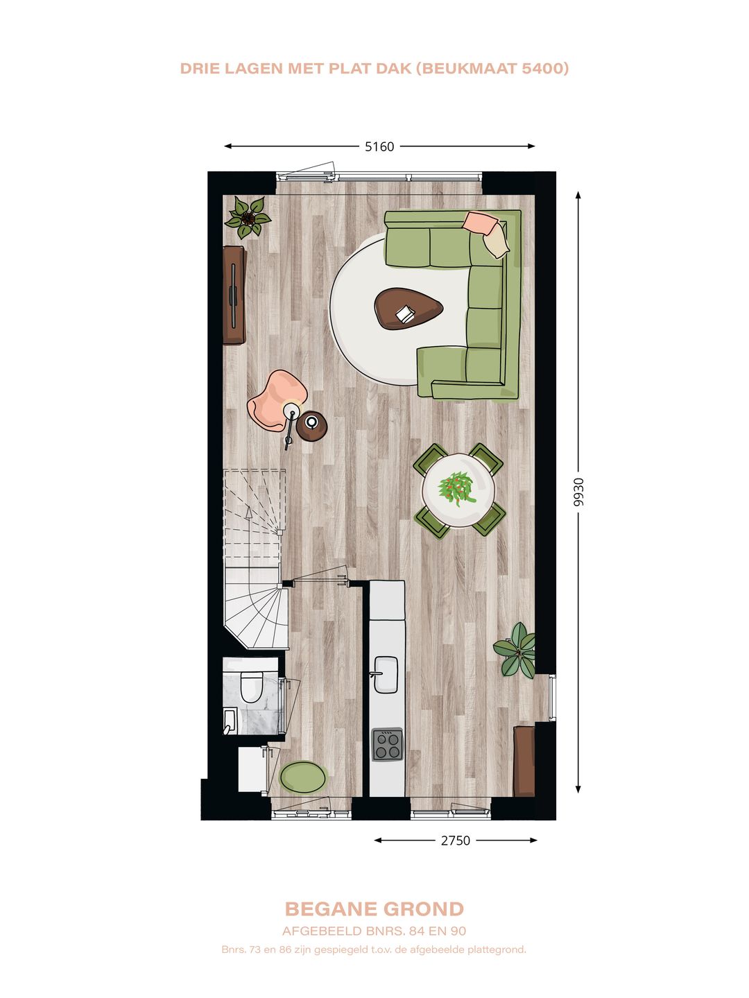 Foto 2 van Hoekwoning (Bouwnr. 90)