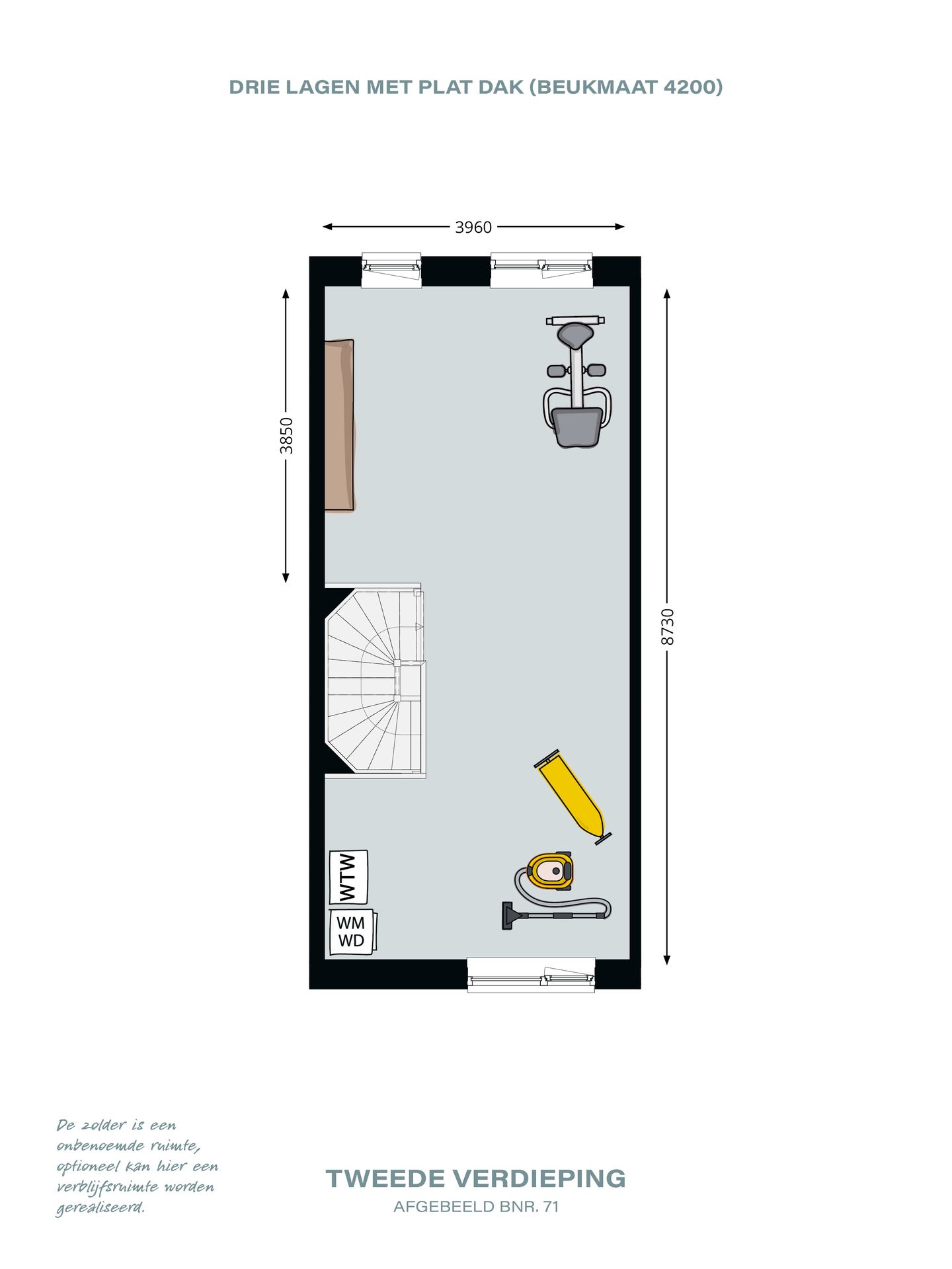 Photo 5 of Tussenwoning (Bouwnr. 71)