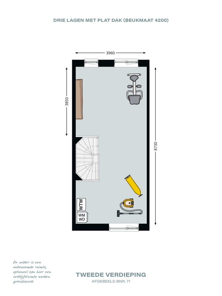 Foto 5 van Tussenwoning (Bouwnr. 71)