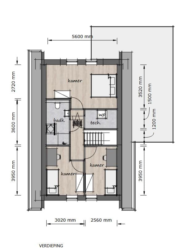 Foto 7 van Bredestraat (Bouwnr. 2)
