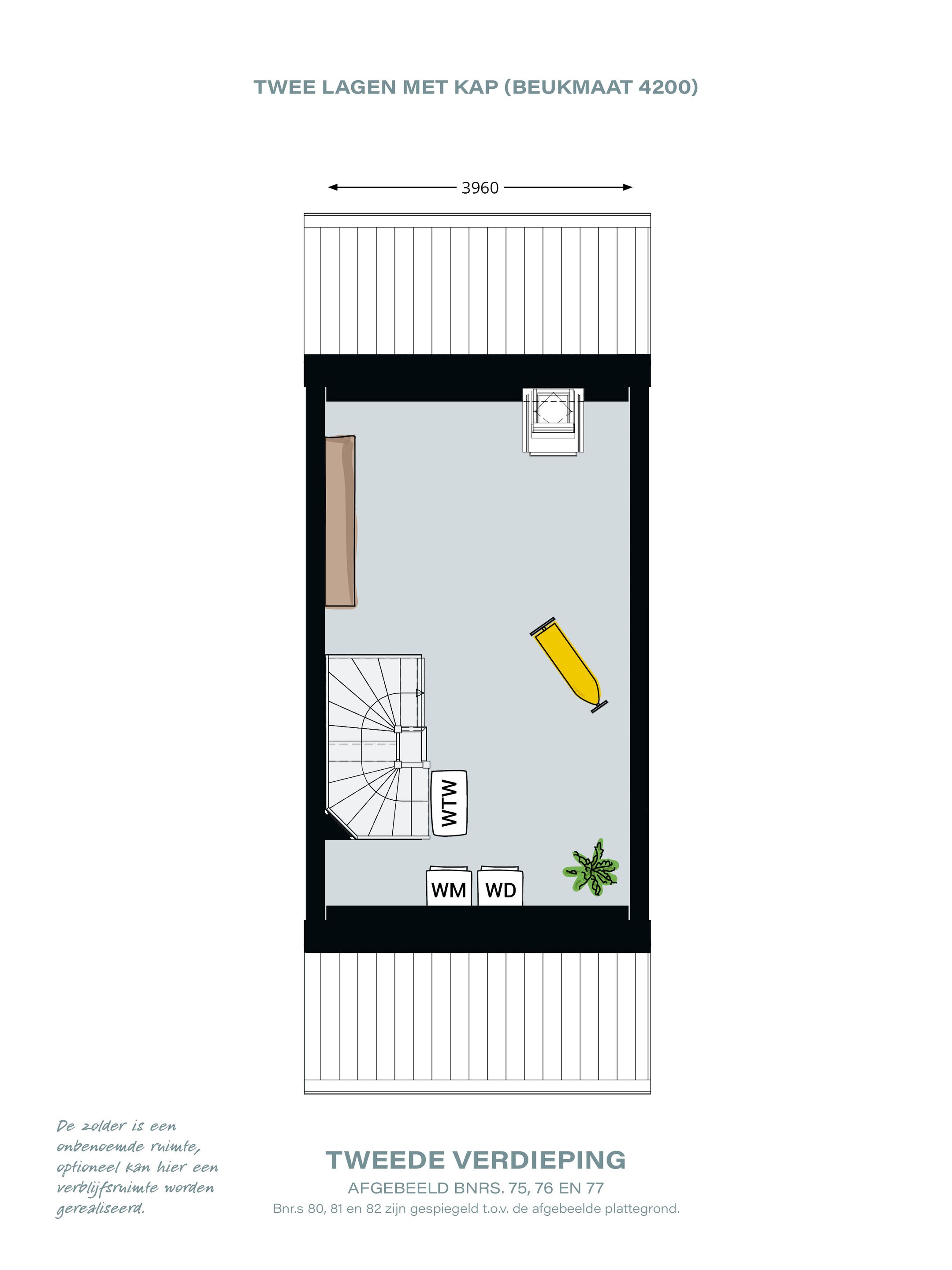 Foto 6 van Tussenwoning (Bouwnr. 77)