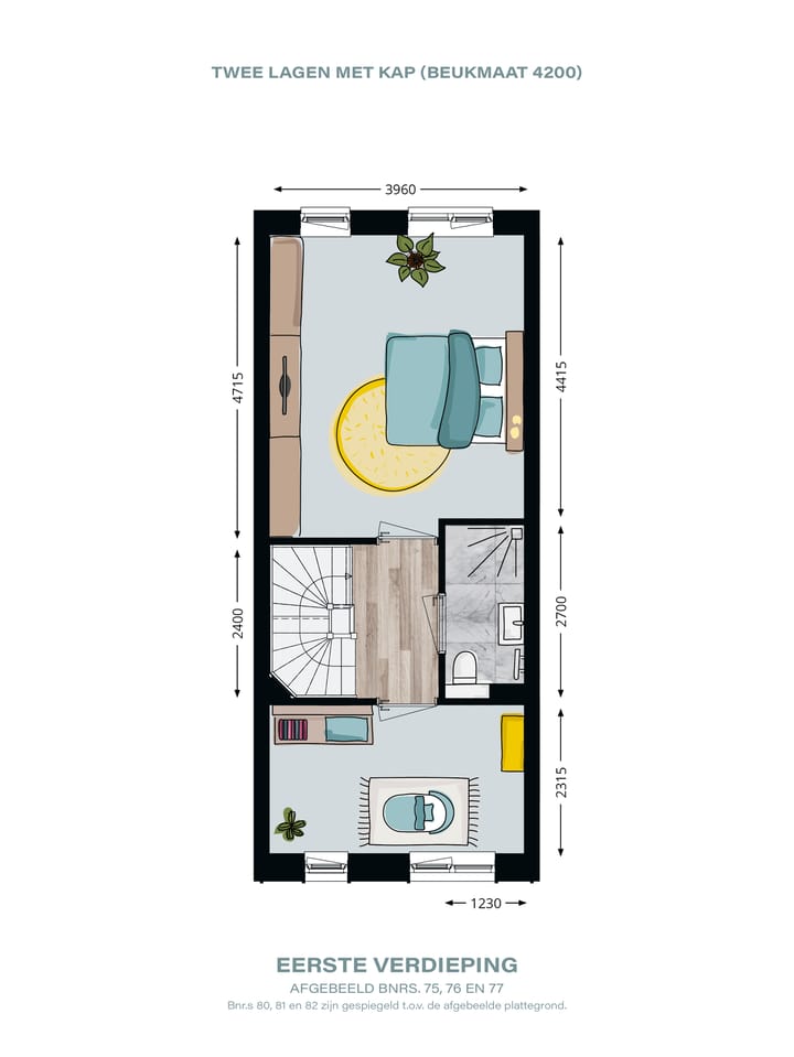 Photo 5 of Tussenwoning (Bouwnr. 80)