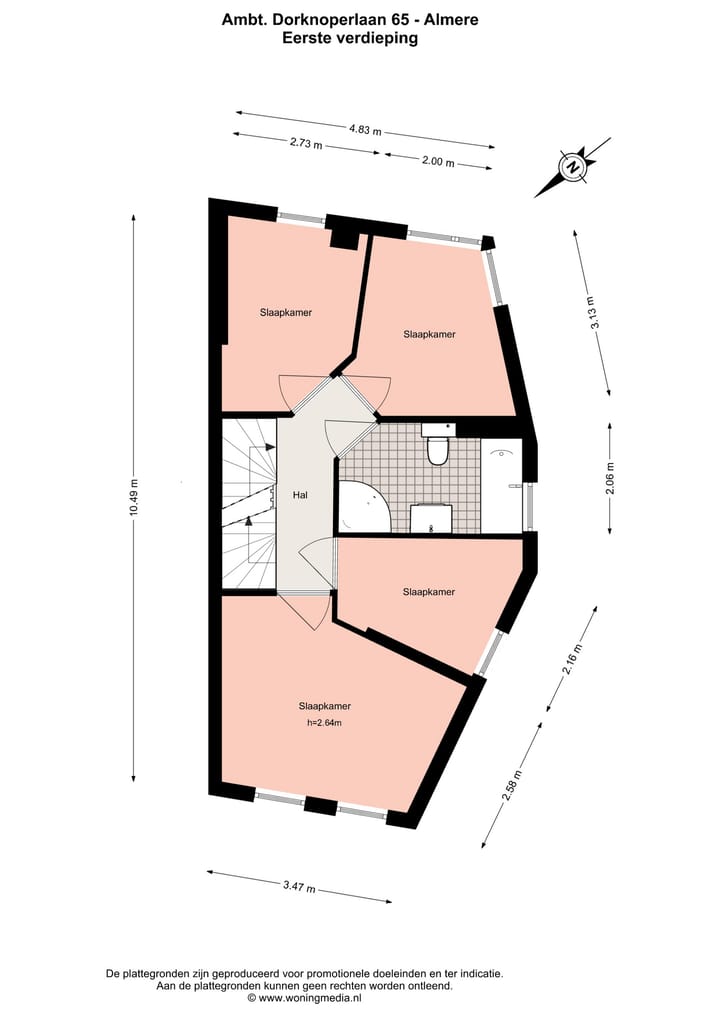 Foto 38 van Ambt. Dorknoperlaan 65