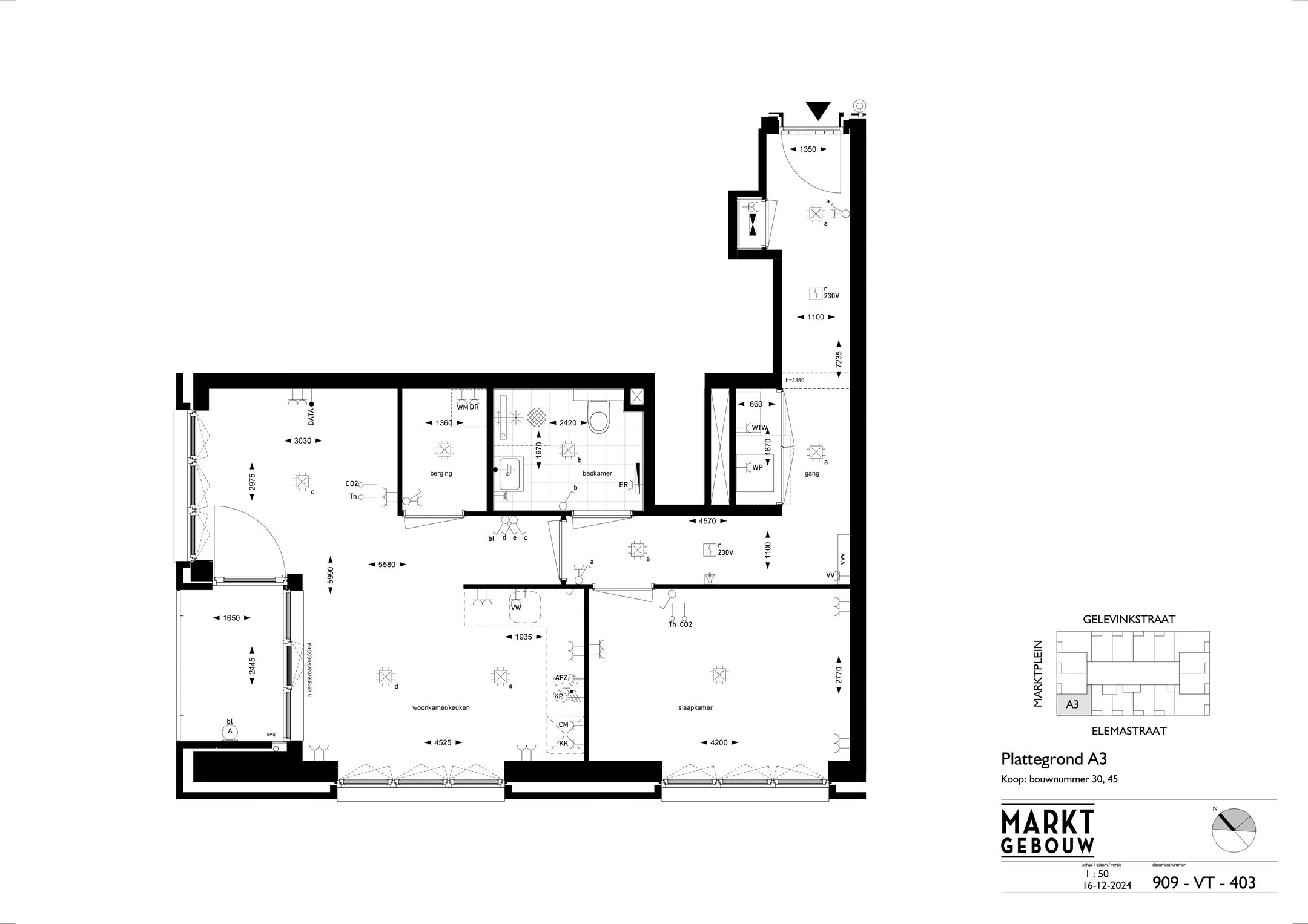 Foto 9 van Hoekappartement (Bouwnr. 45)