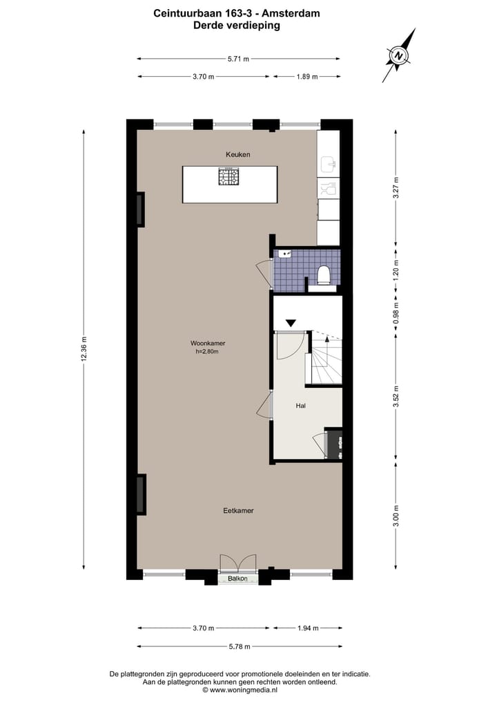 Foto 40 van Ceintuurbaan 163-3