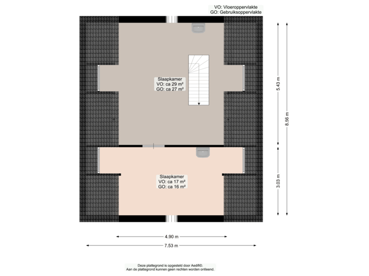 Bijgebouw verdieping