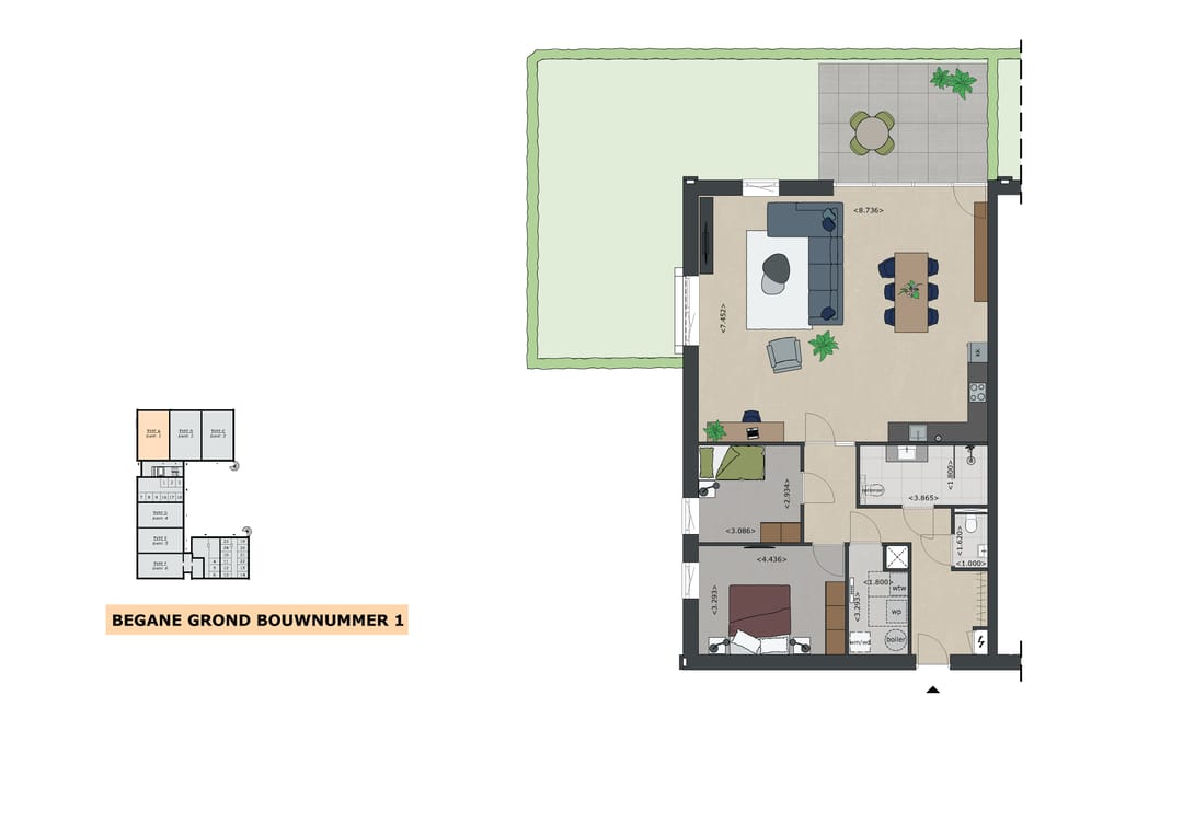 Foto 8 van Bouwnummer (Bouwnr. 2)