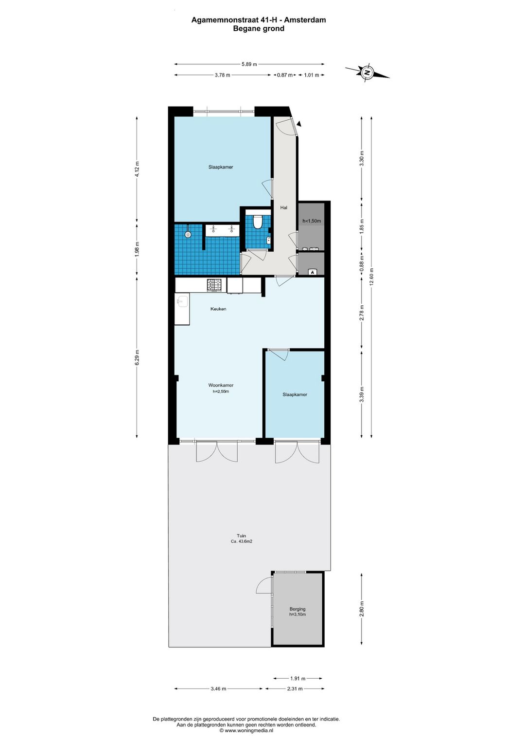 Foto 26 van Agamemnonstraat 41-H