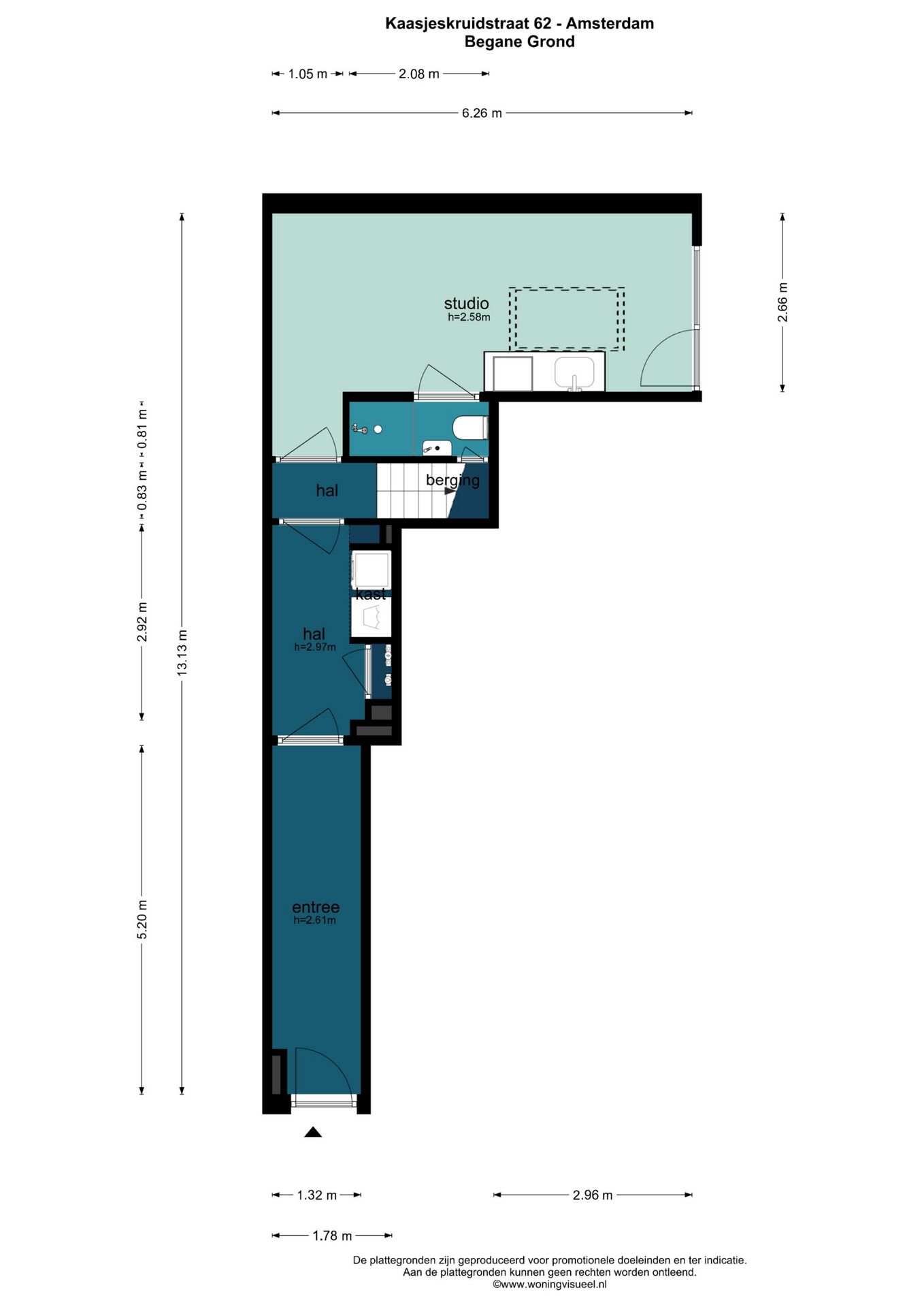 Foto 60 van Kaasjeskruidstraat 62