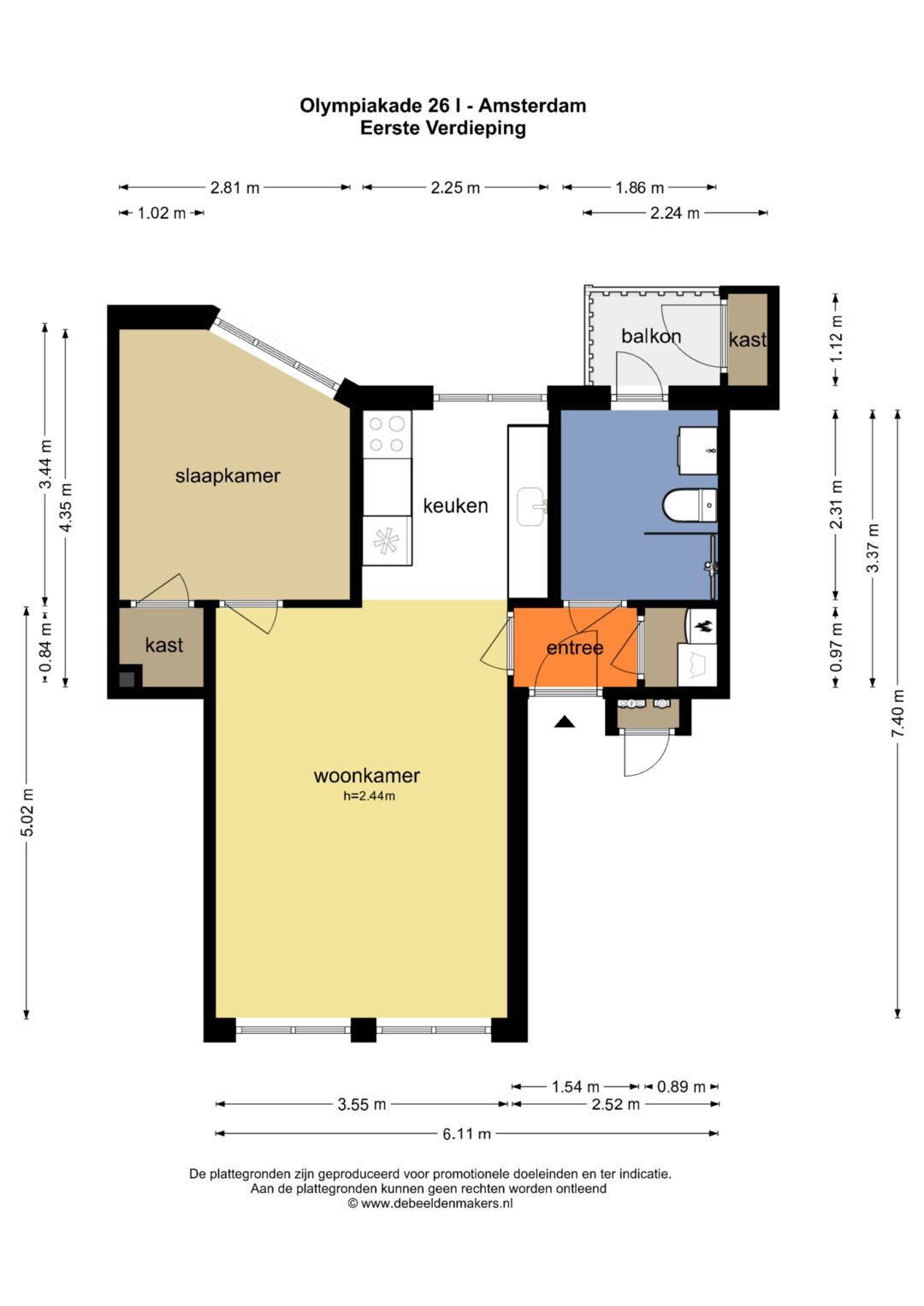 Foto 22 van Olympiakade 26-1