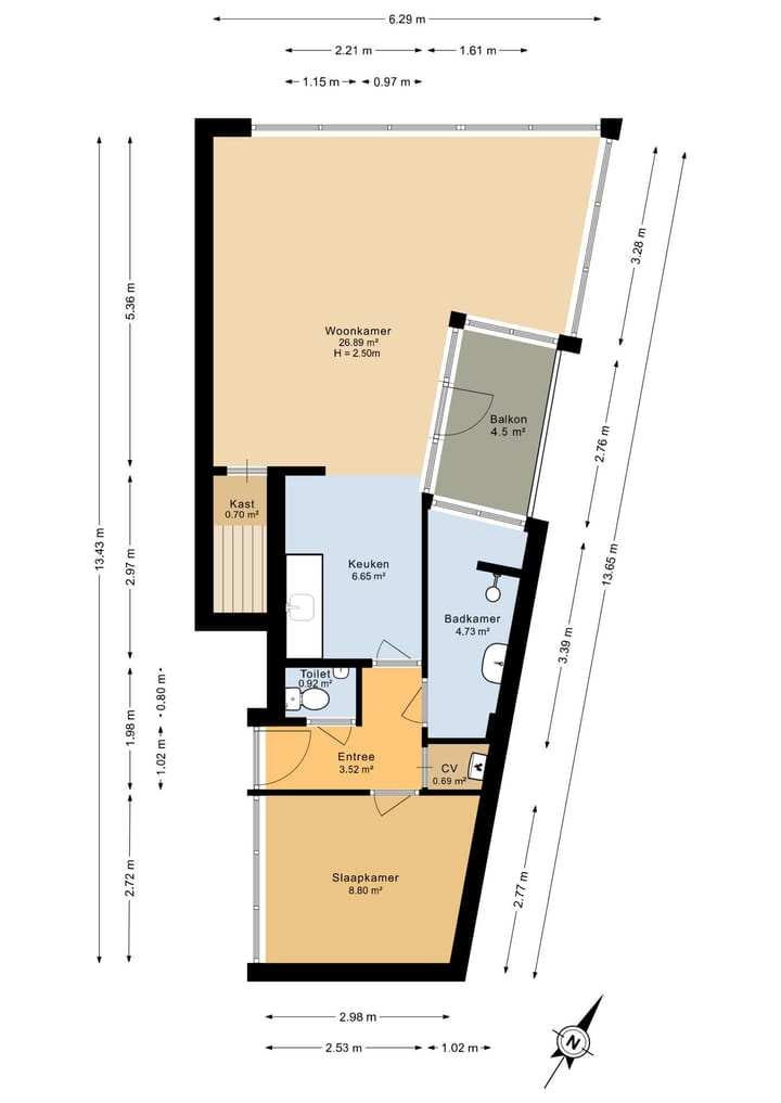 Foto 15 van Clarenstraat 32