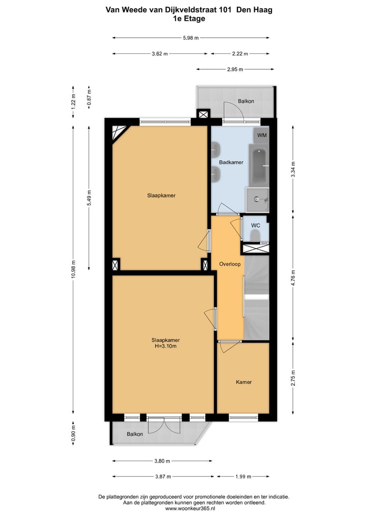 Foto 56 van Van Weede van Dijkveldstraat 101