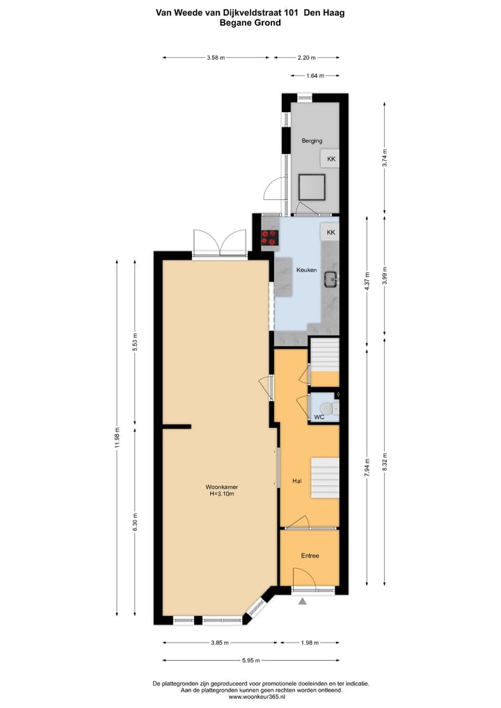 Foto 58 van Van Weede van Dijkveldstraat 101